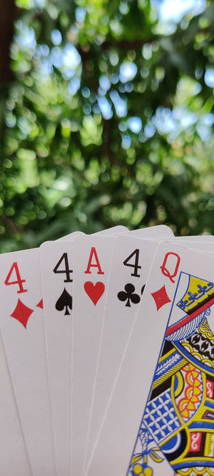 Sæt af fem Rummy spillekort — Nubia A77 Wallpapers