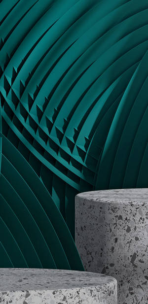 Samsung A51 Marmorplatforme Grøn Æstetik — Grøn æstetik Wallpapers