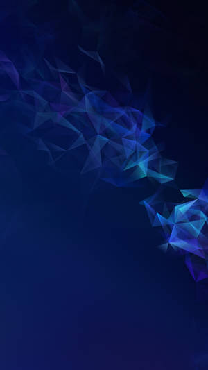 Samsung Galaxy Blå Kubisme Kunst — Galaxy telefon Wallpapers