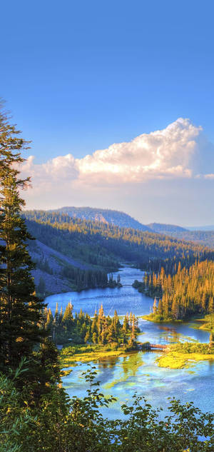 Smukt Galaxy S10 Plus landskabstapet — iPhone 16 Pro Max Wallpapers