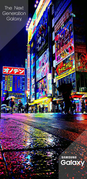 Samsung Galaxy Tokyo Gadeskilte — Samsung galaxy Wallpapers
