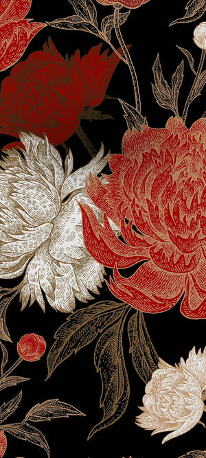 Samsung M21 Blomsteroliekunst — Samsung galaxy Wallpapers