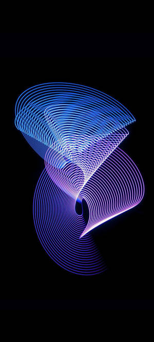 Samsung S21 Ultra spiralformet lys tapet — Pixel 10 Wallpapers