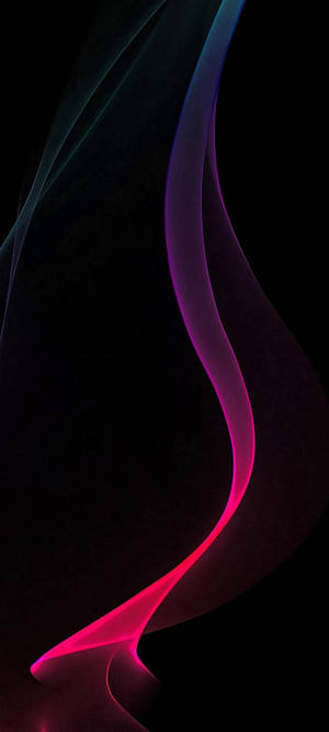 Samsung S21 Ultra Neonbølge Baggrund — Pixel 9 Wallpapers