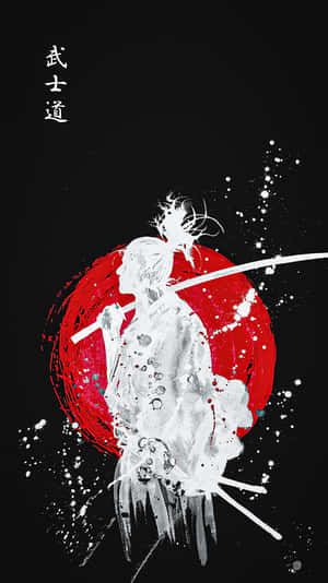 Samurai Anime Ronin Kriger Digital Kunst — Japansk samurai Wallpapers