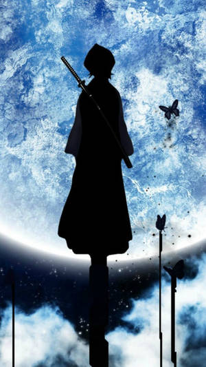 Silhuet Anime Telefon