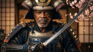Samuel L. Jackson som en frygtindgydende samurai-kriger.