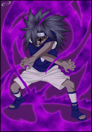 Sasuke Uchiha frigør forbandelsens kraft — Xiaomi 18 Fold Wallpapers