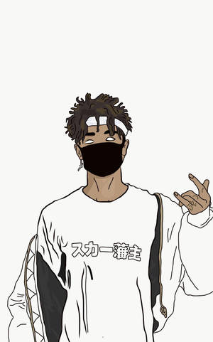 Scarlxrd Hvid Æstetik tapet — Moto Pad (2026) Wallpapers