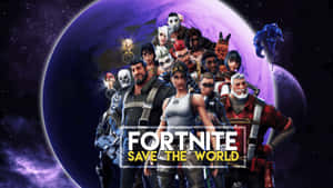 Sej Fortnite-baggrund