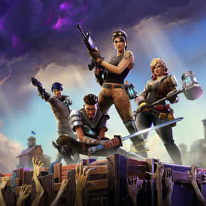 Sej Fortnite-baggrund