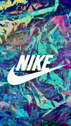 Sejt holografisk Nike-logo