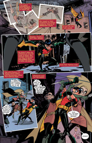 Selvsikker Tim Drake viser sine superhelteevner — Galaxy Z Fold 8 Wallpapers