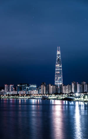 Seoul Lotte Tower tapet. — Redmi Pad 2 Pro Wallpapers