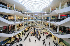 Shoppingcenter baggrund — MacBook Air M3 Wallpapers