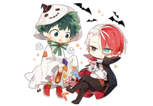 My Hero Academia Halloween [wallpaper] — Manga GIF Wallpapers