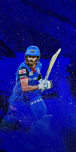 Delhi Capitals Shreyas Iyer tapet — 18:9 Wallpapers