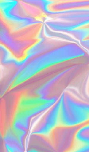Silkeblød og skinnende regnbuepastel tapet — Regnbue æstetik Wallpapers