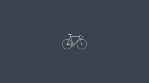 Simpel lav styr cykelkontur tapet — Simpel Wallpapers