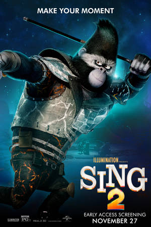 Sing 2 sej udseende Johnny — Huawei MatePad Air (2025) Wallpapers