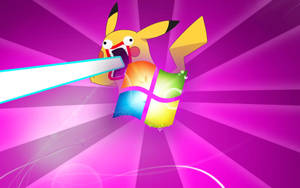 Sjov Anime Windows Pikachu wallpaper — Sjov anime Wallpapers