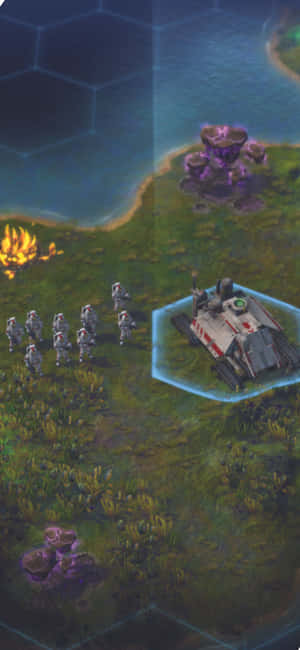 Iphone Xs Civilization Beyond Earth Baggrund — iPhone 12 Pro Wallpapers