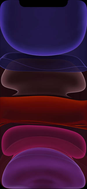Stablede farver uregelmæssige former baggrund til iPhone 11 — iPhone 18 Pro Max Wallpapers
