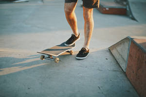 Skateboarding i sollys wallpaper — Twilight Wallpapers