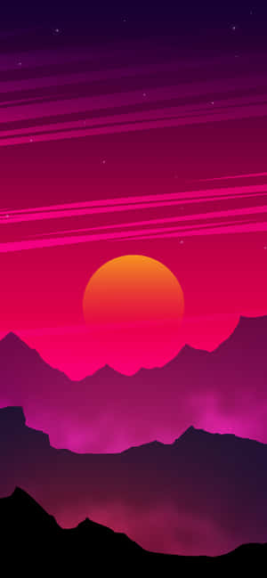 Grafisk iPhone — iPhone 16 Wallpapers