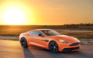 Slank Aston Martin Vanquish i bevægelse — Steam Deck OLED Wallpapers