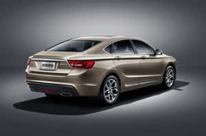 Slank Geely Sedan i Bevægelse — Surface Laptop Wallpapers