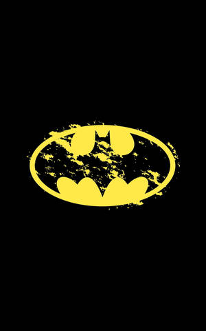 Slidt Gult Batman Logo IPhone — RedMagic Tablet Wallpapers