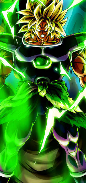 Super Saiyan Broly Dragon Ball Super Broly tapet — iPhone 14 Plus Wallpapers
