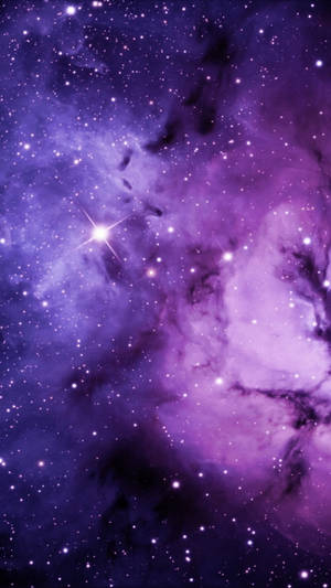 Smuk lilla galakse med æstetisk udseende tapet — Smuk æstetik Wallpapers