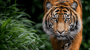 tiger,stor kat,jungle,dyreliv,rovdyr,natur,kraftfuld,vild,vildt dyr