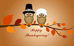 Sød baggrund til Thanksgiving