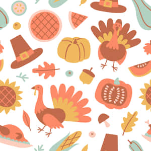 Sød baggrund til Thanksgiving — Sød Thanksgiving Wallpapers
