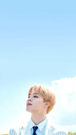 Sød BTS Jimin under himlen