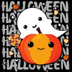 Sød Halloween Baggrund — Sød Halloween Wallpapers