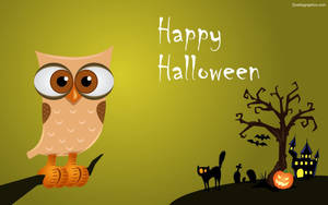 Sød Halloween-ugle