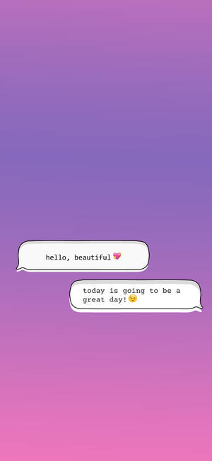 Sød Instagram Samtale — iPhone 13 Pro Wallpapers