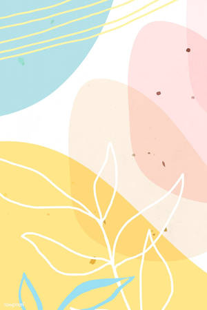 Sød pastel abstrakt kunst — Æstetisk kunst GIF Wallpapers