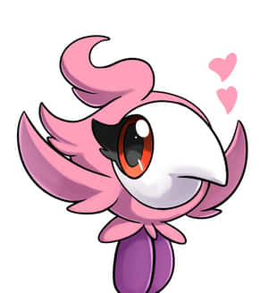 Sød Spritzee med hjerter — Pokemon Wallpapers