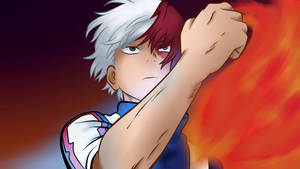 Sød Todokori My Hero Academia Tegning tapet — Sødt anime profilbillede Wallpapers