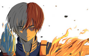 Sød Todoroki Anime baggrund