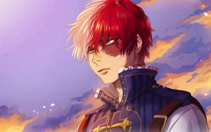 Sød Todoroki Shoto fra My Hero Academia baggrundsbillede