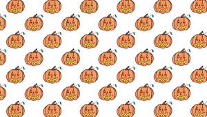 Søde æstetiske klassiske Halloween-græskar — Sød æstetisk halloween Wallpapers