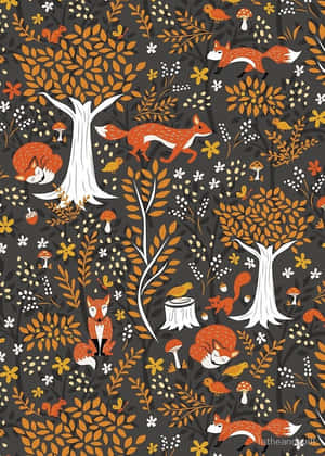 Søde efterårsbilleder — Efterårsæstetik Wallpapers