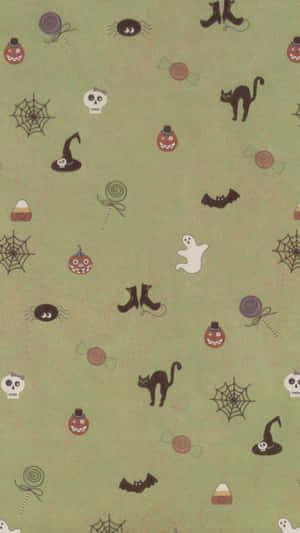 Sødt mønster — Halloween GIF Wallpapers