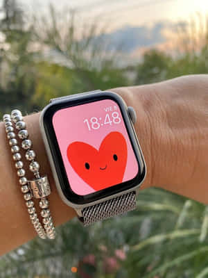 Sødt Apple Watch-uransigt med hjerte